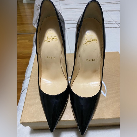 RED BOTTOMS CLASSIC 4.5 inch heels
Worn 1 time,  in excellent condition. - Picture 2 of 6